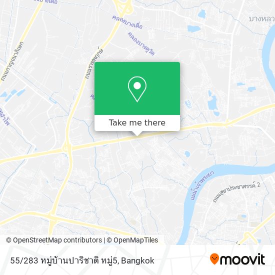 55/283 หมู่บ้านปาริชาติ หมู่5 map