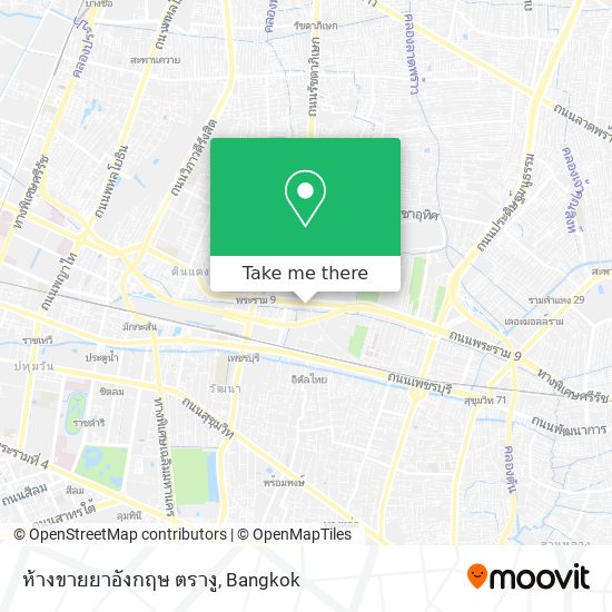 ห้างขายยาอังกฤษ ตรางู map