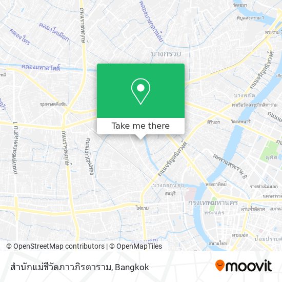 สำนักแม่ชีวัดภาวภิรตาราม map