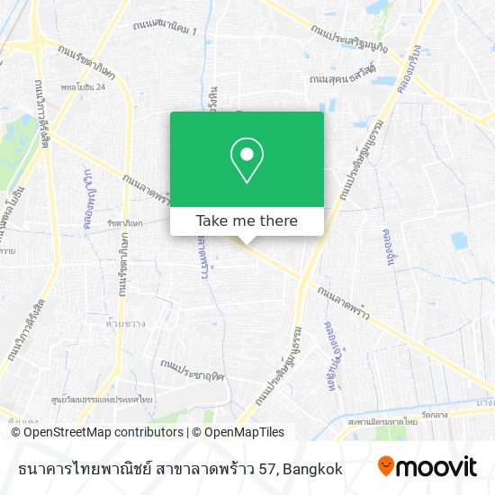 ธนาคารไทยพาณิชย์ สาขาลาดพร้าว 57 map