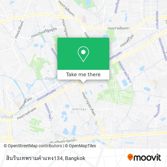 สินรินเทพรามคำแหง134 map