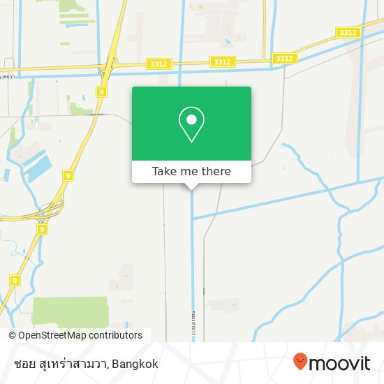 ซอย สุเหร่าสามวา map