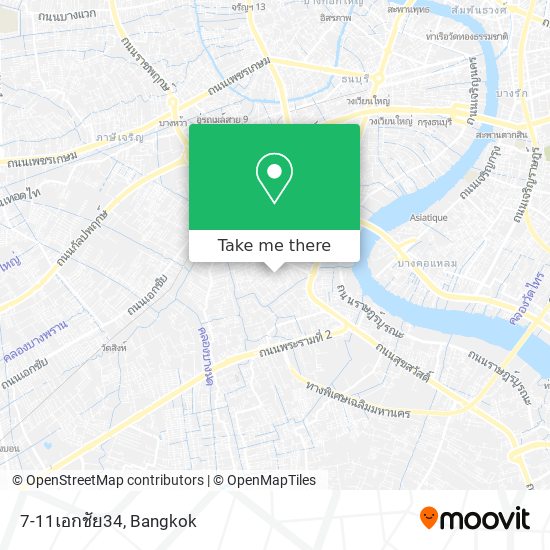 7-11เอกชัย34 map
