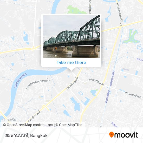 สะพานนนท์ map