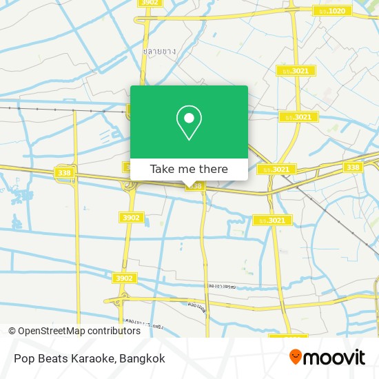 Pop Beats Karaoke map