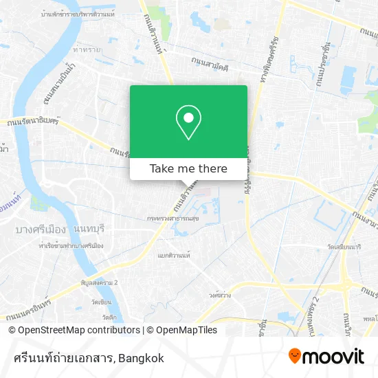 ศรีนนท์ถ่ายเอกสาร map