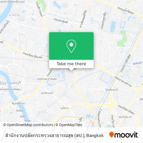 สำนักงานปลัดกระทรวงสาธารณสุข (สป.) map