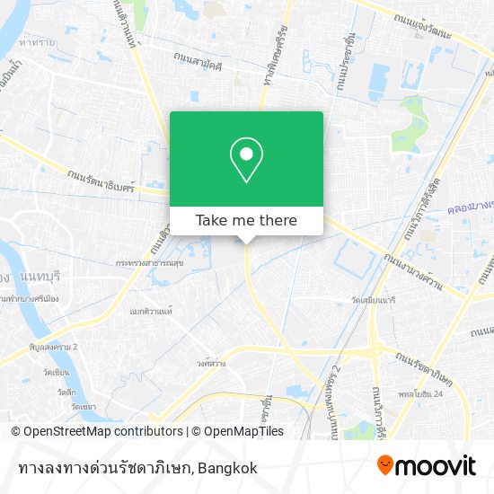 ทางลงทางด่วนรัชดาภิเษก map