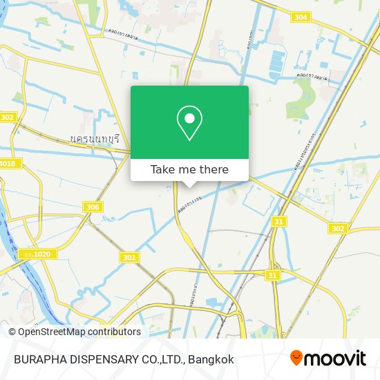 BURAPHA DISPENSARY CO.,LTD. map