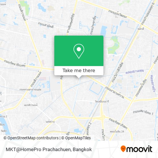 MKT@HomePro Prachachuen map