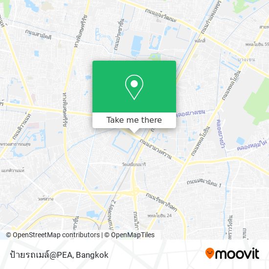 ป้ายรถเมล์@PEA map