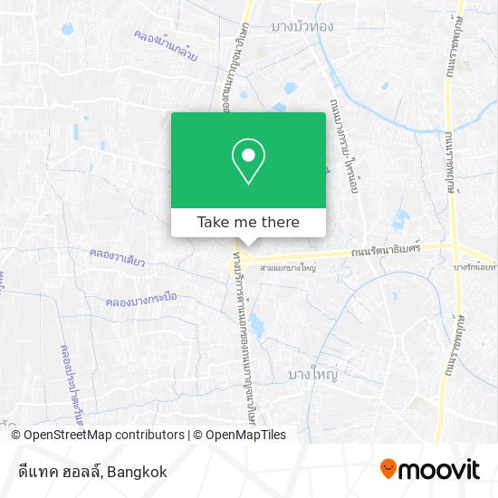 ดีแทค ฮอลล์ map