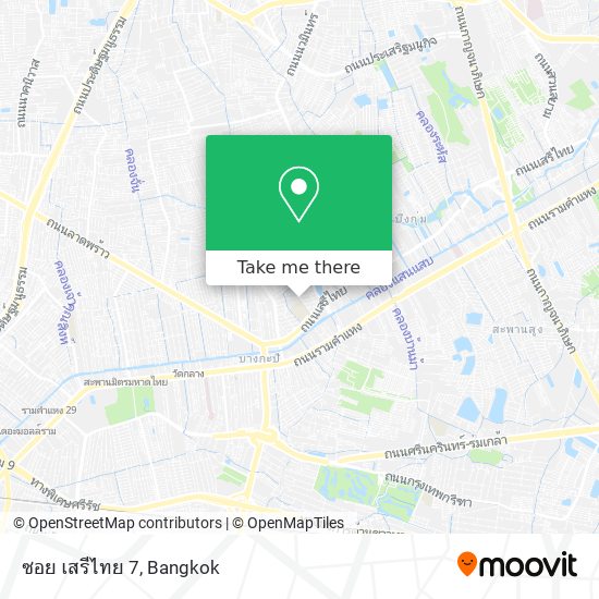 ซอย เสรีไทย 7 map