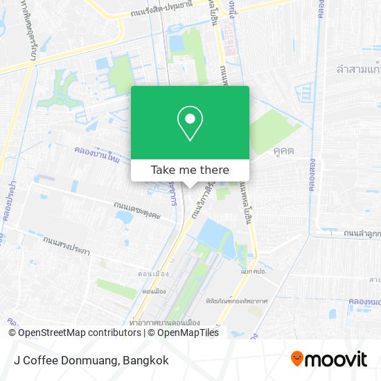 J Coffee Donmuang map