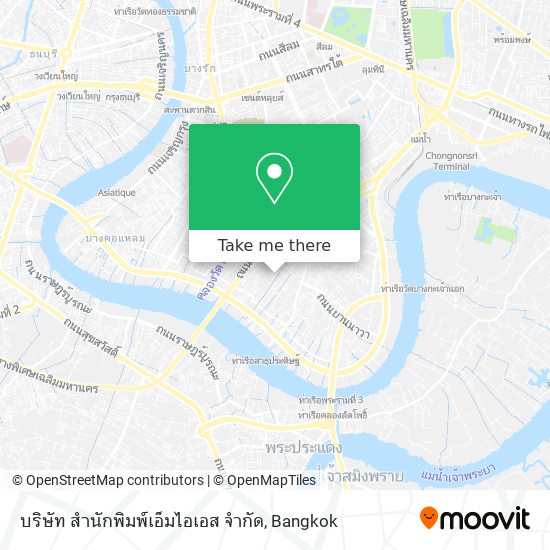 บริษัท สำนักพิมพ์เอ็มไอเอส จำกัด map