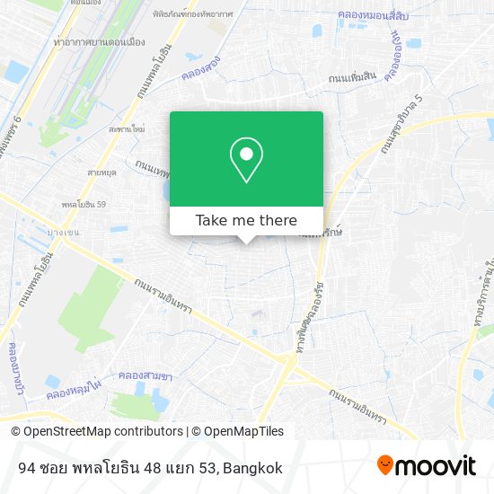 94 ซอย พหลโยธิน 48 แยก 53 map