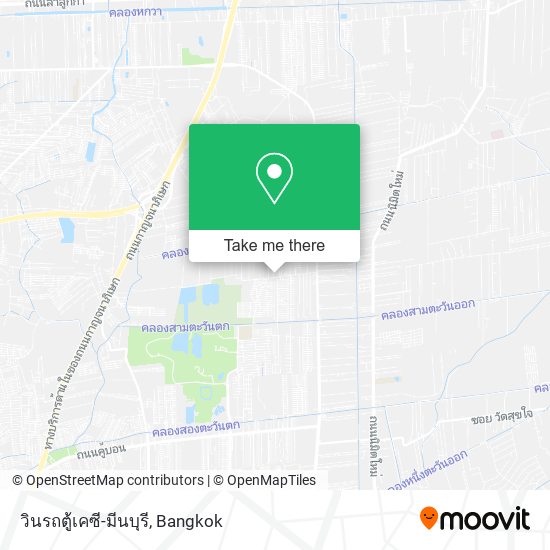 วินรถตู้เคซี-มีนบุรี map