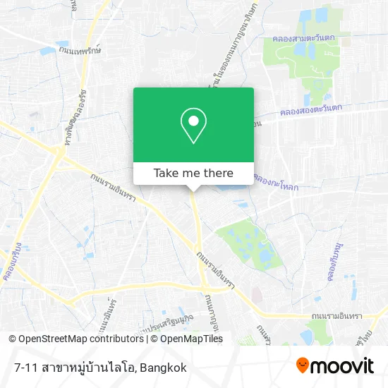 7-11 สาขาหมู่บ้านไลโอ map