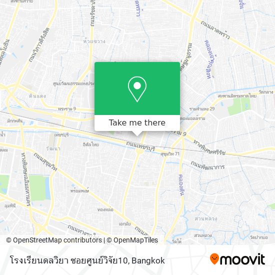 โรงเรียนดลวิยา ซอยศูนย์วิจัย10 map