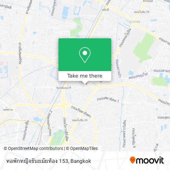 หอพักหญิงธันยมัยห้อง 153 map