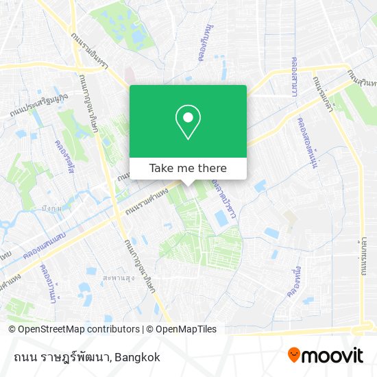 ถนน ราษฎร์พัฒนา map
