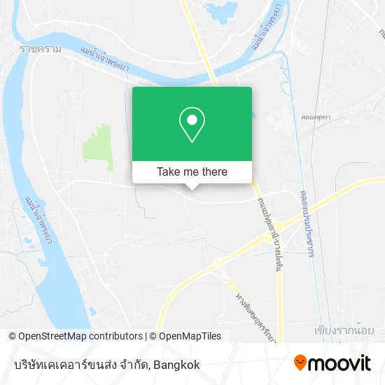 บริษัทเคเคอาร์ขนส่ง จำกัด map