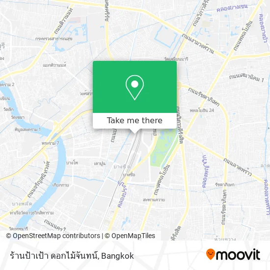 ร้านป้าเป้า ดอกไม้จันทน์ map