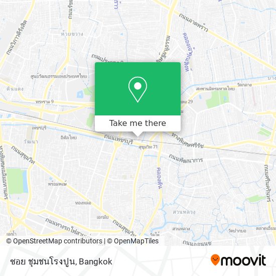 ซอย ชุมชนโรงปูน map