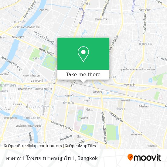 อาคาร 1 โรงพยาบาลพญาไท 1 map