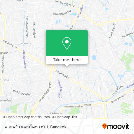 ลาดพร้าวคอนโดทาวน์ 1 map