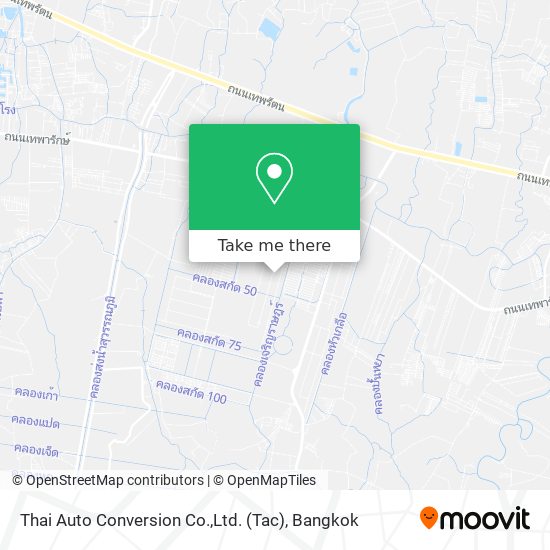 Thai Auto Conversion Co.,Ltd. (Tac) map