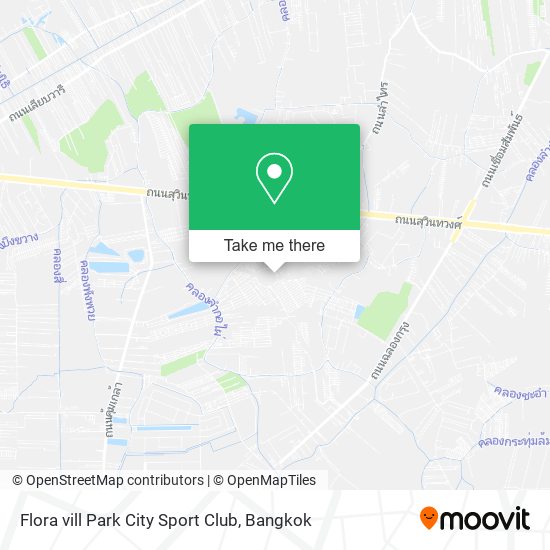 Flora vill Park City Sport Club map