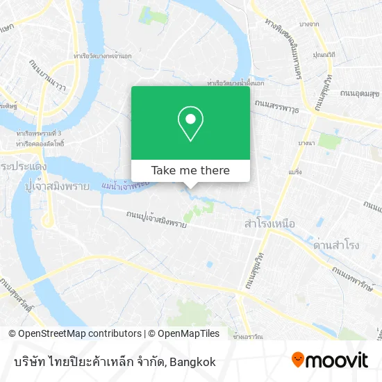 บริษัท ไทยปิยะค้าเหล็ก จำกัด map