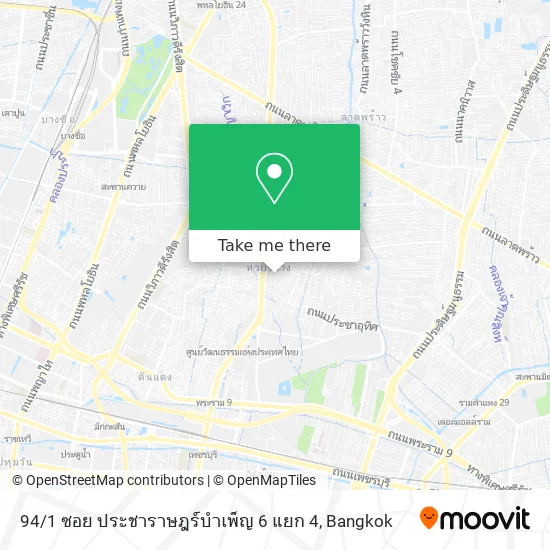 94 / 1 ซอย ประชาราษฎร์บำเพ็ญ 6 แยก 4 map