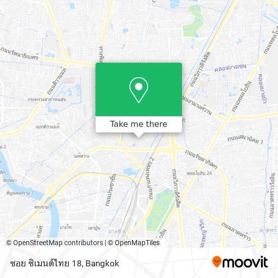 ซอย ซิเมนต์ไทย 18 map
