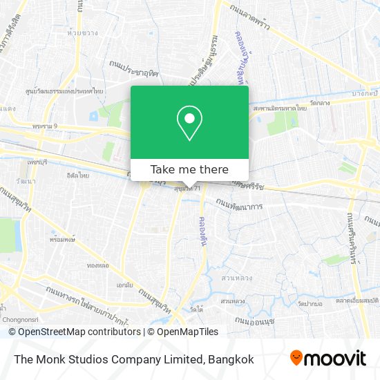 The Monk Studios Company Limited map
