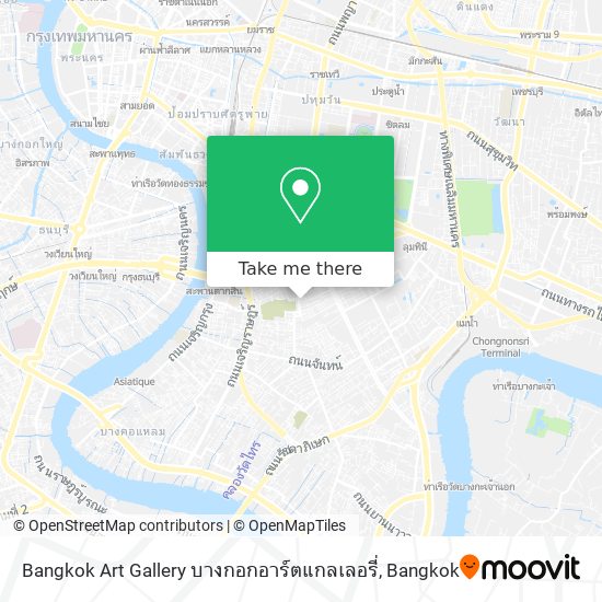 Bangkok Art Gallery บางกอกอาร์ตแกลเลอรี่ map