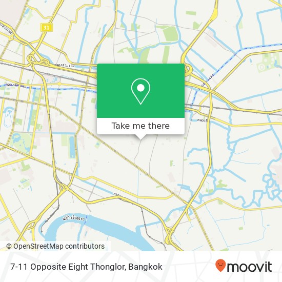 7-11 Opposite Eight Thonglor map