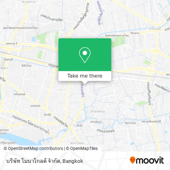 บริษัท โมนาโกลด์ จำกัด map