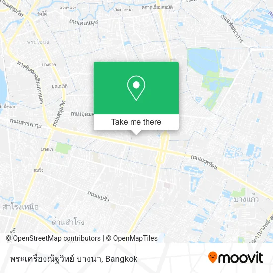 พระเครื่องณัฐวิทย์ บางนา map