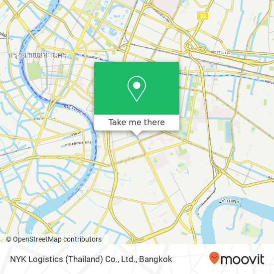 NYK Logistics (Thailand) Co., Ltd. map