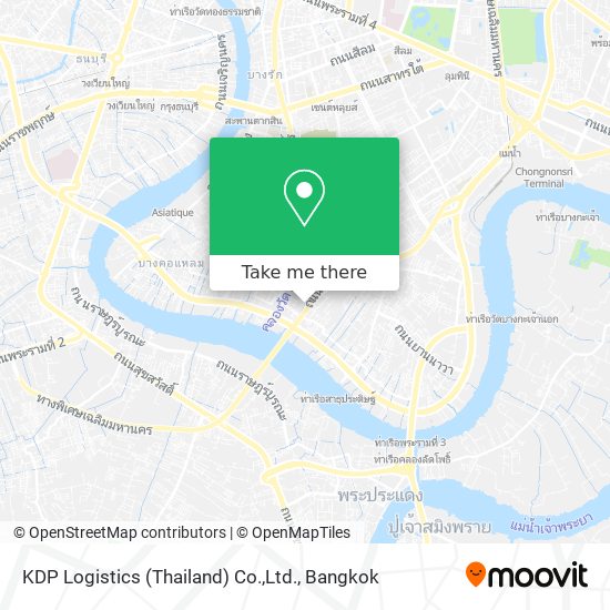 KDP Logistics (Thailand) Co.,Ltd. map