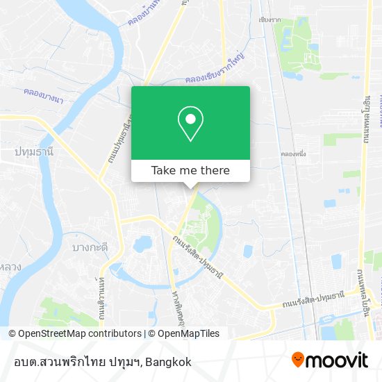 อบต.สวนพริกไทย ปทุมฯ map