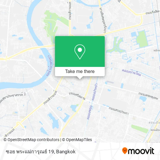 ซอย พระแม่การุณย์ 19 map