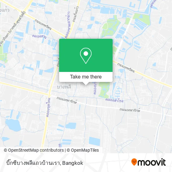 บิ๊กซีบางพลีแถวบ้านเรา map