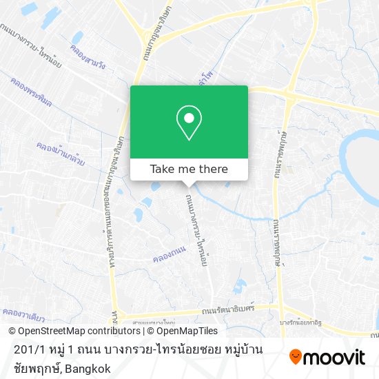 201 / 1 หมู่ 1 ถนน บางกรวย-ไทรน้อยซอย หมู่บ้านชัยพฤกษ์ map