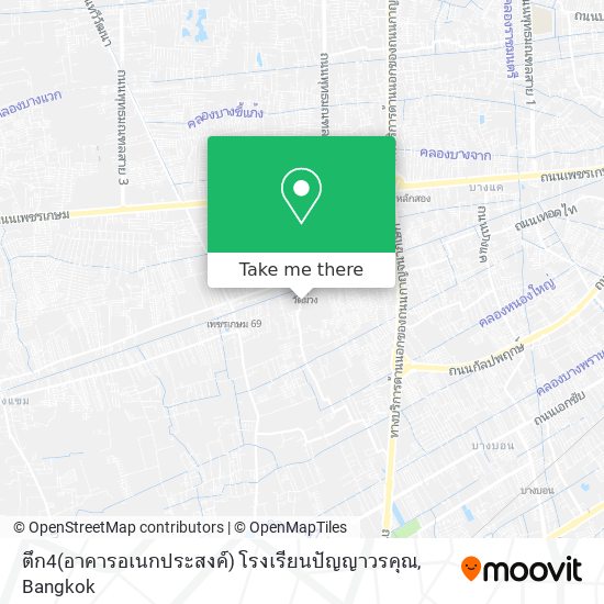 ตึก4(อาคารอเนกประสงค์) โรงเรียนปัญญาวรคุณ map