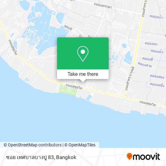 ซอย เทศบาลบางปู 83 map