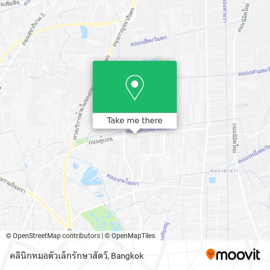 คลินิกหมอตัวเล็กรักษาสัตว์ map