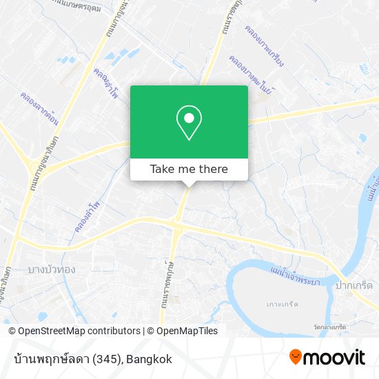 บ้านพฤกษ์ลดา (345) map